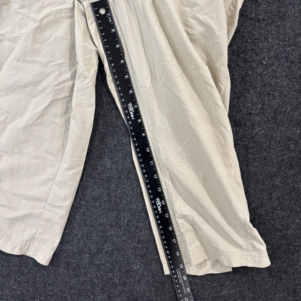 Columbia PFG Suncast Capri Pants Women's Small Khaki Hiking Travel Fishing UPF - Picture 4 of 9